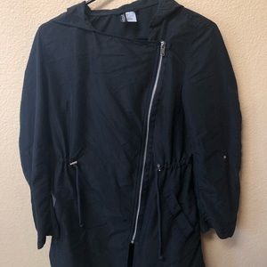 Long black jacket